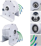 Gearless Permanent Magnet Generator 12000W, 12V/24V/48V/120V/220V, 3 Phase