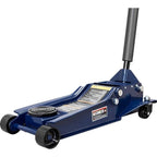 TCE 4 Ton Low Profile Hydraulic Floor Jack, Blue - W847U