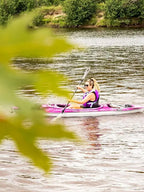 Pelican Argo 100X EXO Sit-In Recreational Kayak, 10-Foot, Stardust - Argo 100X EXO