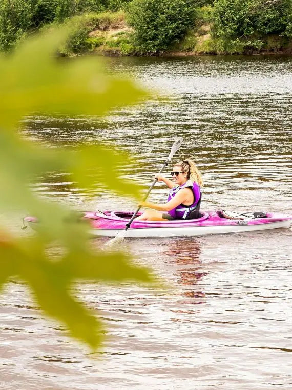 Pelican Argo 100X EXO Sit-In Recreational Kayak, 10-Foot, Stardust - Argo 100X EXO
