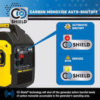 Champion Power Equipment 4000-Watt Dual Fuel RV Ready Portable Inverter Generator With CO Shield