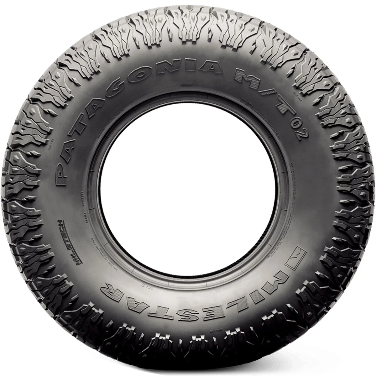 Milestar Patagonia M/T-02 Mud Terrain LT40X13.50R17 128Q Load Range D Light Truck Tire