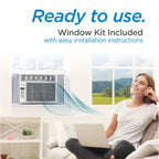 COMMERCIAL COOL Window Air Conditioner 14,500 BTU, White - CWAM145W6C