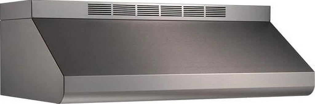 Broan E64 Under Cabinet Range Hood, 36W in, 10-inch Stainless Steel