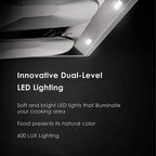 FOTILE Pixie Air Series Slim Line Under-Cabinet Range Hood With WhisPower Motors And Capture-Shield Technology - UQG3002