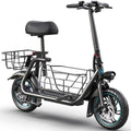 Adults Electric Scooter With Large Middle Basket - 550W And 650W Styles