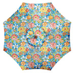 BrylaneHome 9 Ft Tilt-And-Crank Patio Umbrella With 8 Steel Ribs