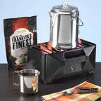 InstaFire Compact Self-Powered Heater & Stove With 3 6-Hour Canned Heat Cans, 11D x 7.5W x 10.75H - VESTA