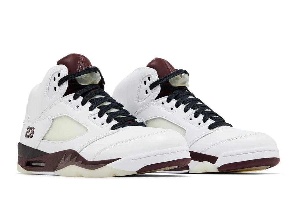 A Ma Maniere x Jordan 5 Retro OG Black Collective White/Violet Ore/Burgundy Crush/Black - IB1528 100