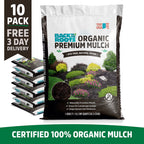 Back to the Roots Organic Bark Mulch - 10 1 cu. ft. Bags