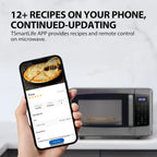 TOSHIBA 4-in-1 Countertop Microwave Oven, 1.5 Cu Ft, 1000W, Silver - ML-EC42P(SS)