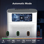 MORENTO Air Purifier for Large Rooms Up To 1076 Sq Ft With PM 2.5 Display - HY4866