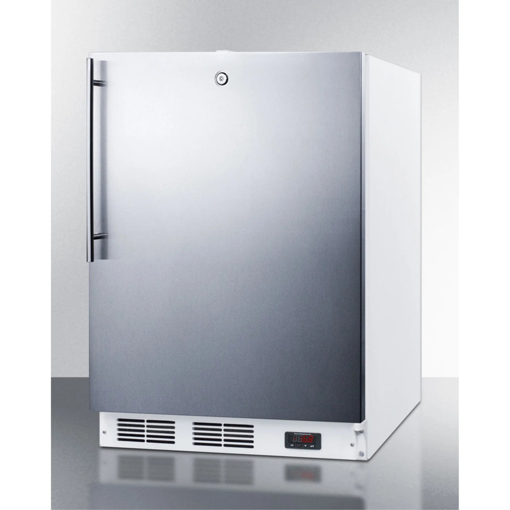 Accucold Built-In Frost-Free Freezer, 3.1 Cu. Ft., Stainless Steel - ACF48WSSHVADA