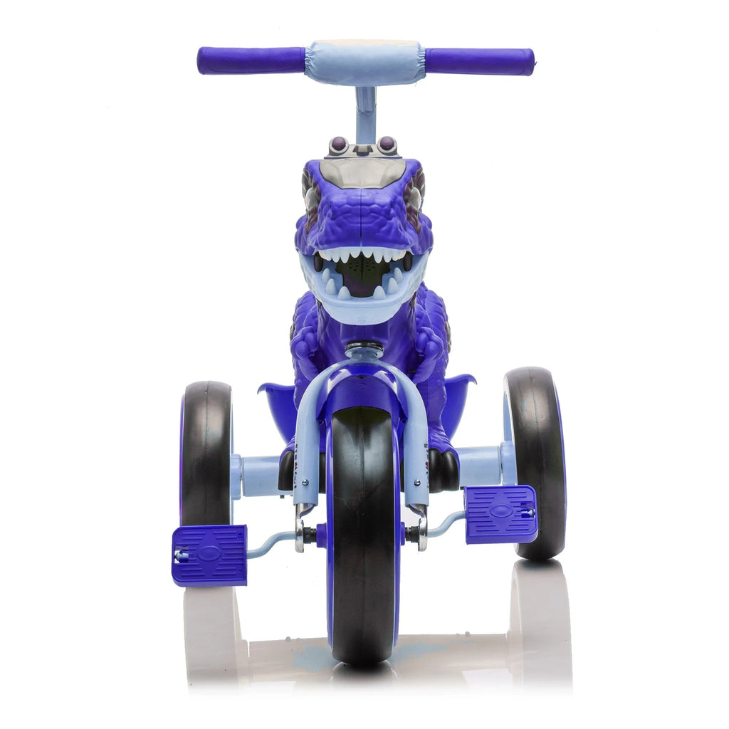 Xuanlur Kids' Dinosaur Tricycle With Flash Wheels, Music And LED Lights - Green