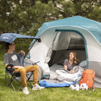 Ozark Trail Sand Island Shaded Camping Chair With Cup Holders
