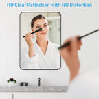 Aluminum Alloy Rounded Corner Wall Vanity Mirror