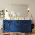 Aluminum Alloy Rounded Corner Wall Vanity Mirror