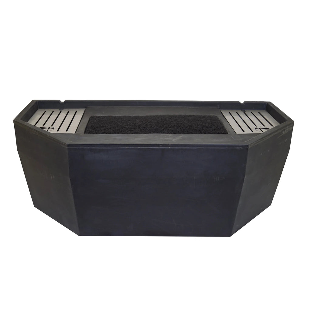 Half Off Ponds Steel Elegance Stainless Steel Spillway, 24 in, 304 SS, 1.5 in Back Inlet