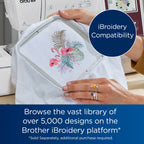 Brother Sewing And Embroidery Machine, 103 Stitches, 135 Designs, 4 in x 4 in - SE725
