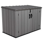 Lifetime Horizontal Storage Shed - Rough Cut Series