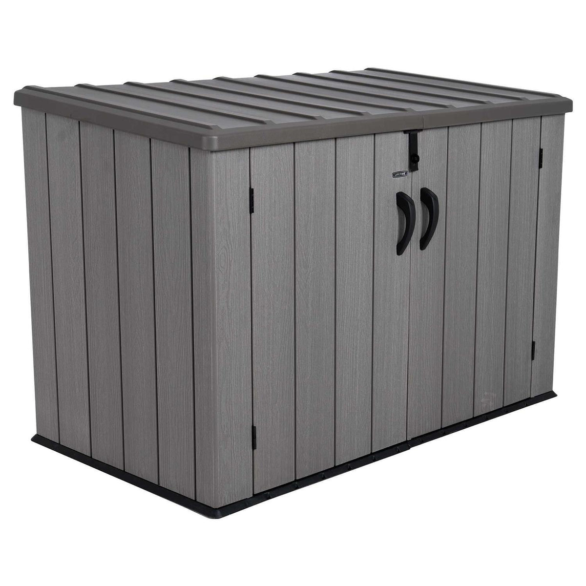 Lifetime Horizontal Storage Shed - Rough Cut Series