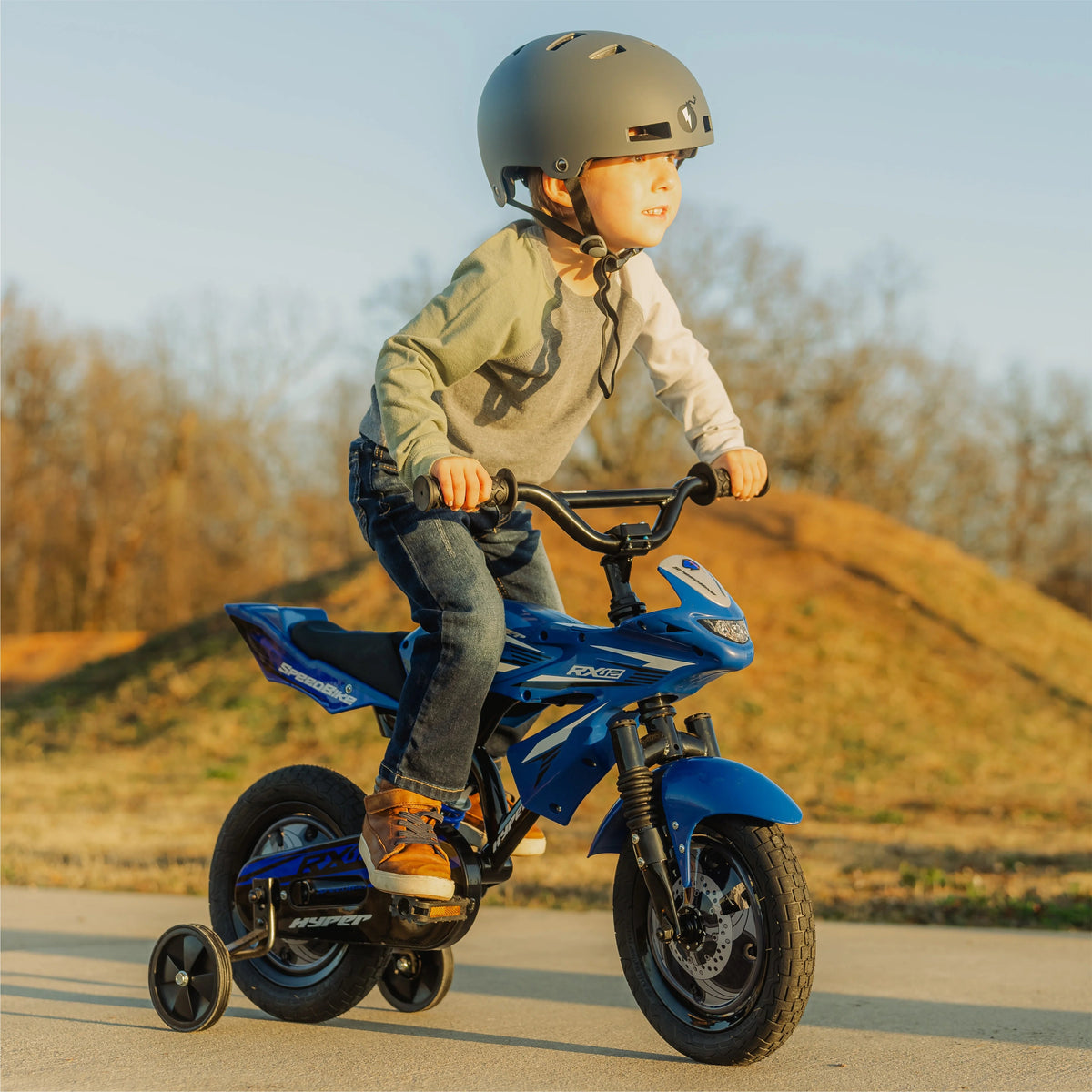 Hyper Speed 12-Inch Boys' Bicycle - Blue