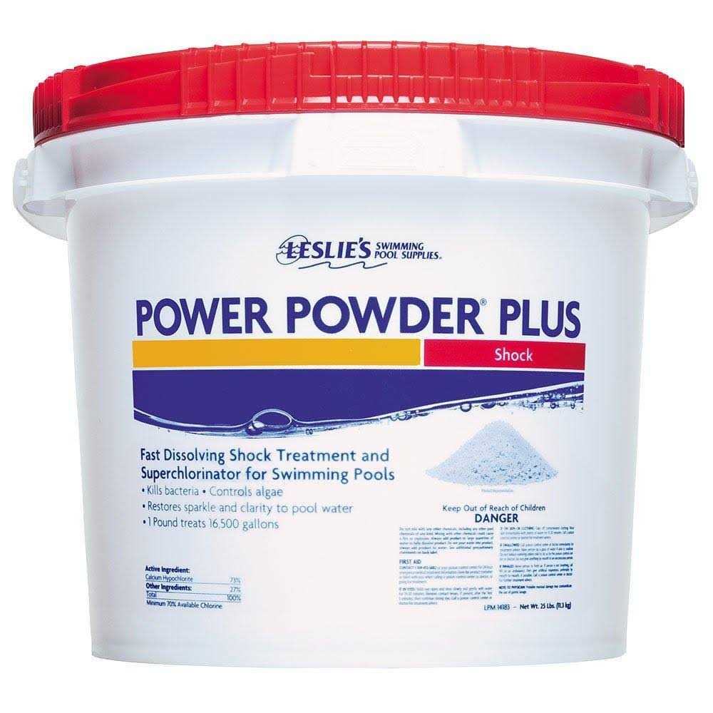 Leslie's Power Powder Plus Calcium Hypochlorite Pool Shock - W8000326