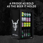 Beverage Refrigerator Cooler, 126 Cans, Right Hinge Glass Door - AB-1200