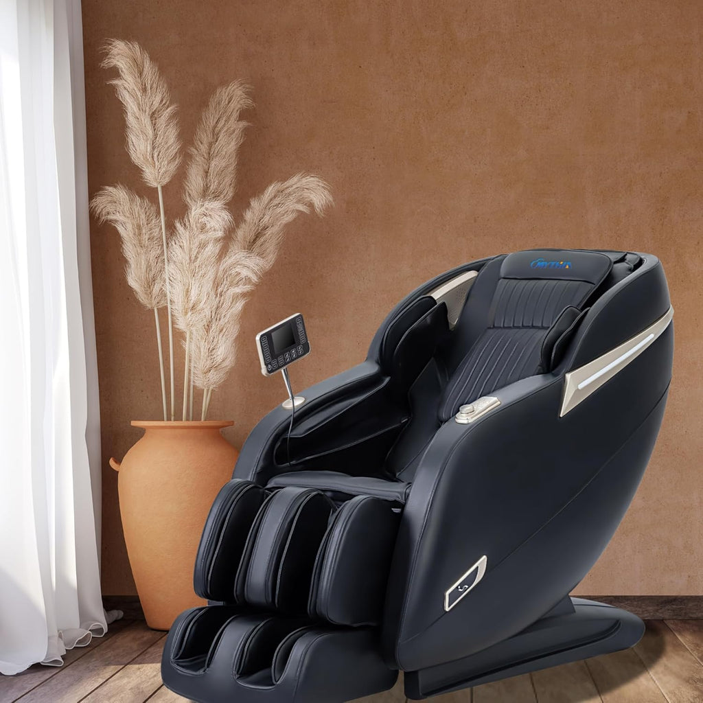 MYTHIA Full Body Zero Gravity Massage Chair With 3D Massage, Heat, Foot Rollers, Bluetooth And USB Charging - MD906