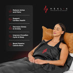 Healix Infrared Sauna Blanket, Zero EMF, 77-176F, Carbon Fiber Heating