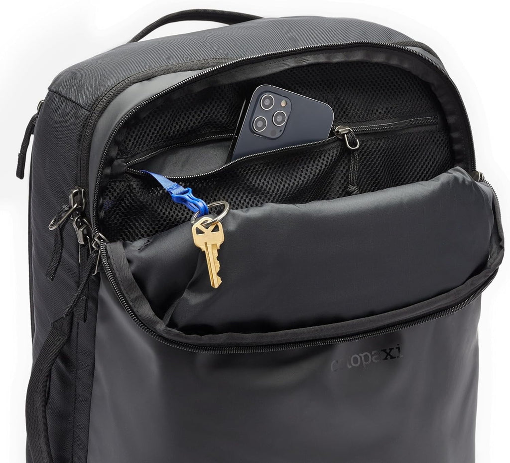 Cotopaxi Travel Pack, Black, 35L - Allpa