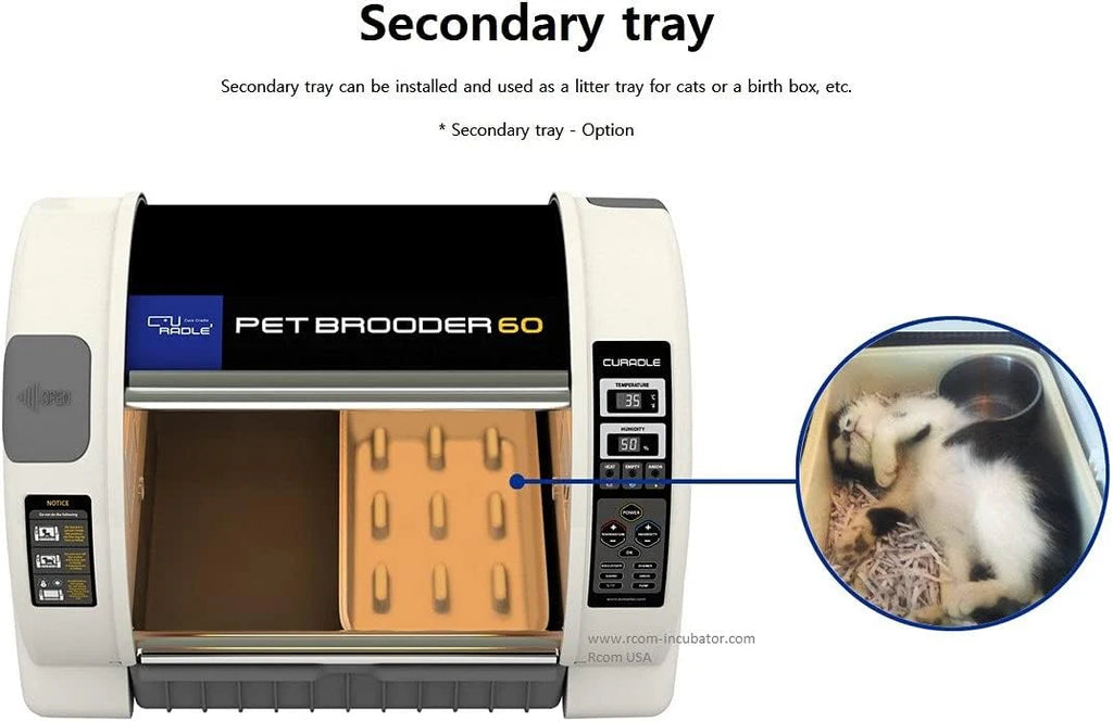 Rcom Curadle Pet Brooder With Tray - MXB60N