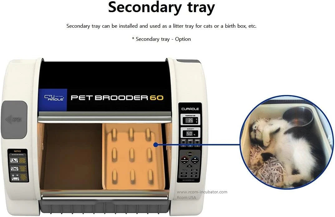 Rcom Curadle Pet Brooder With Tray - MXB60N