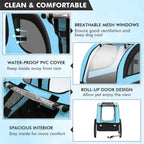 Pet Bicycle Trailer For Small And Medium-Sized Dogs And Cats, 40kg Capacity