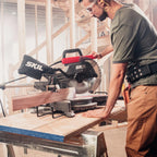 SKIL 15 Amp 10 in Corded Electric Dual Bevel Sliding Miter Saw