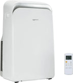 Amazon Basics 3-In-1 Portable Air Conditioner, 10000 BTU ASHRAE/6000 BTU SACC, White