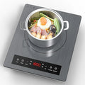 Portable Induction Cooktop, Single Burner, 1800W, Sensor Touch Control