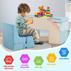 Asweets 4 In 1 Toddler Foam Climbing Blocks, 20 x 10 x 20 Inches - AFPG-1