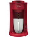 Bella Single Serve Coffee Maker, 15 oz, Dual Brew With Auto Shutoff