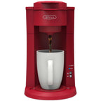 Bella Single Serve Coffee Maker, 15 oz, Dual Brew With Auto Shutoff