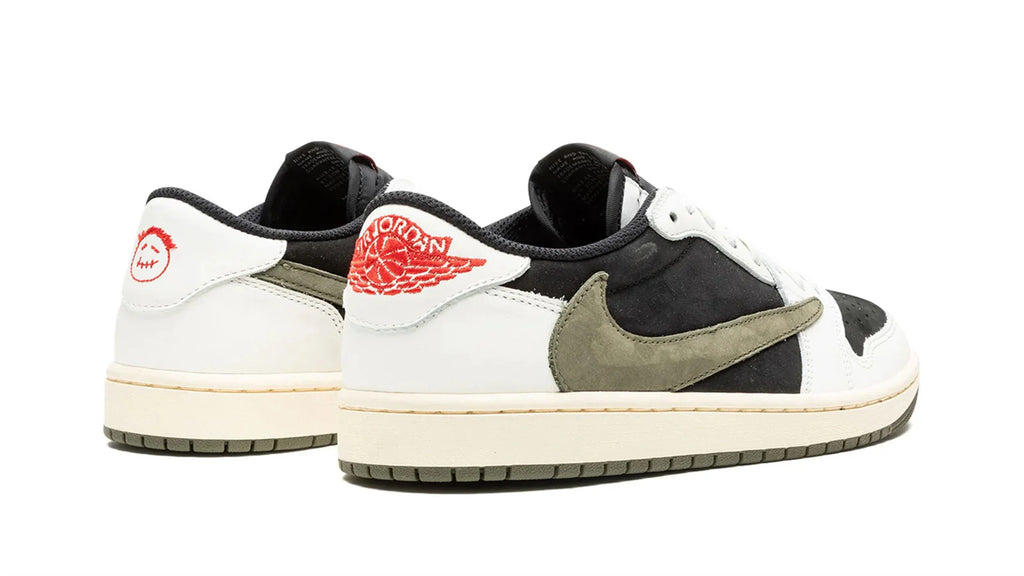 AIR JORDAN 1 Low OG Women's Sneakers - Travis Scott Olive