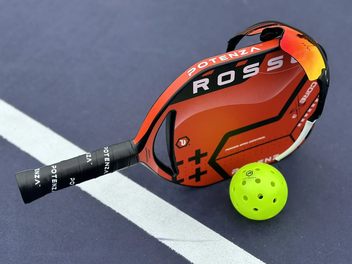 Potenza ROSSO+ Pro Pickleball Paddle - 21 mm COREx3