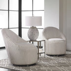 Bailey Street Home Orwell Pines 32 inch Swivel Chair - 208-Bel-4361893