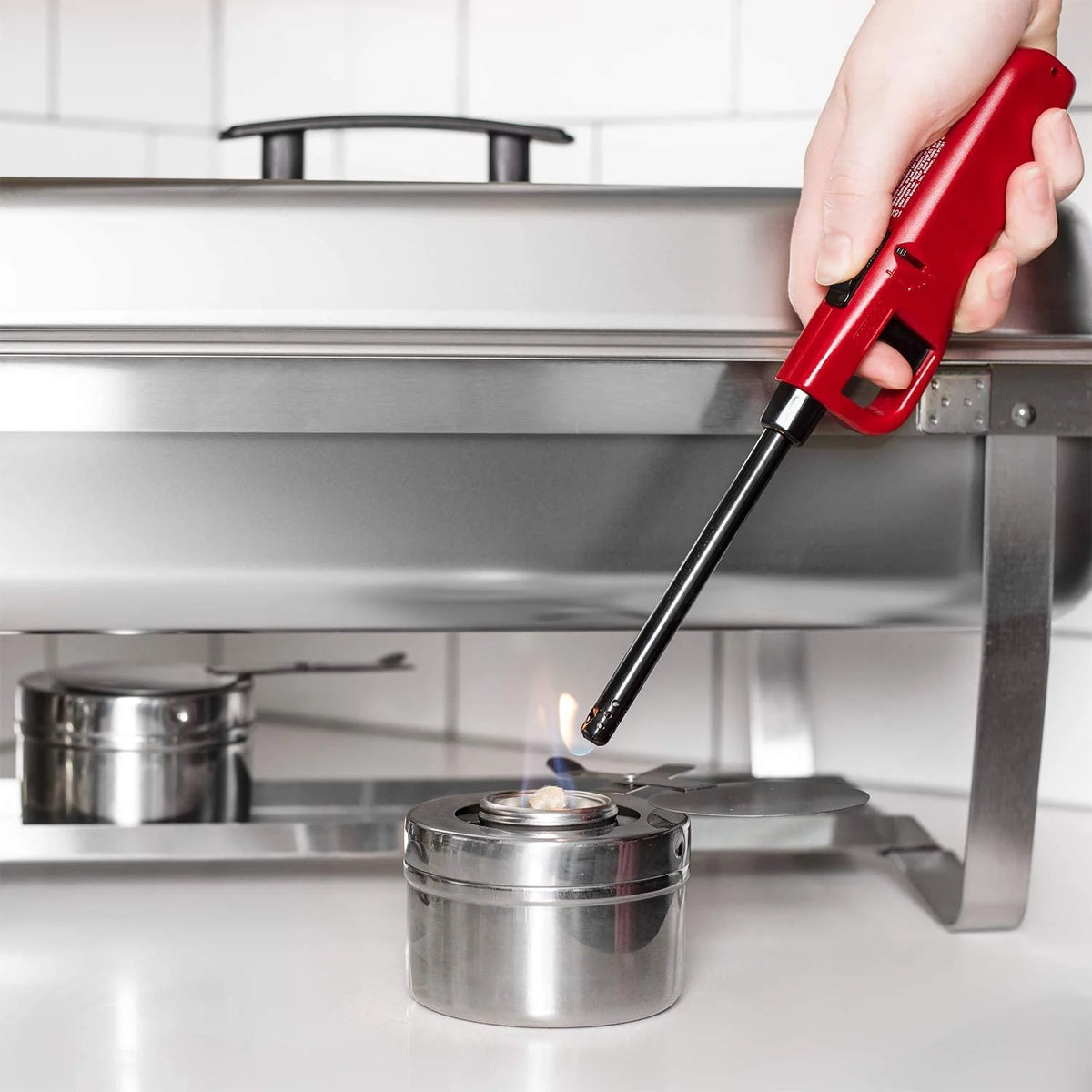 Alpha Living Stainless Steel Chafing Dish Set, 4 Pack, 8 Quart - 24 x 15.5 x 14.38 Inches