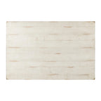 Bowery Hill Solid Wood Barn Door Coffee Table - Antique White