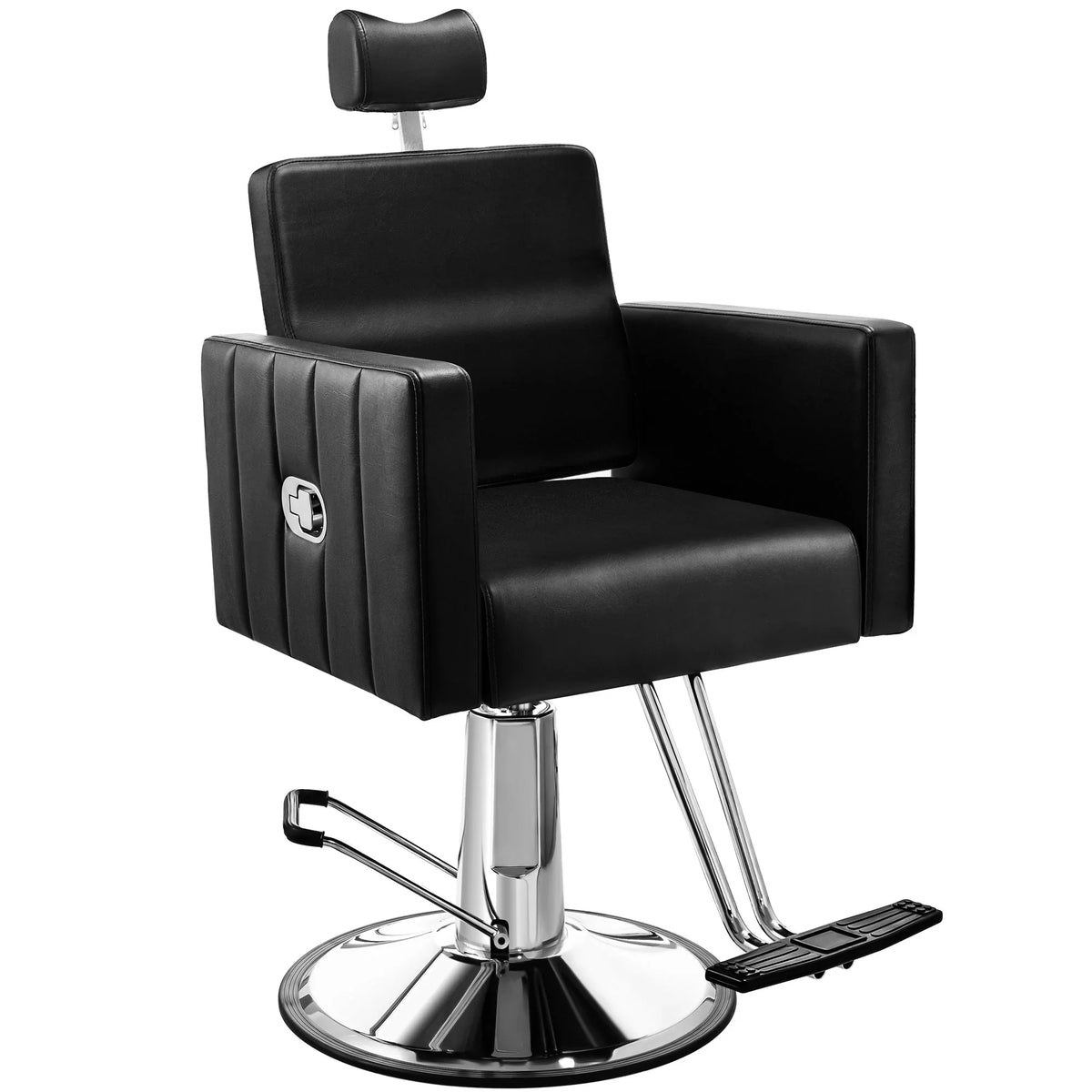 Baasha Reclining Salon Chair With Heavy Duty Hydraulic Pump