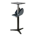 Master Mechanic Adjustable Cast Iron Grinder Pedestal With Tool Holder - 25.25 x 22.25 x 4.87 inches