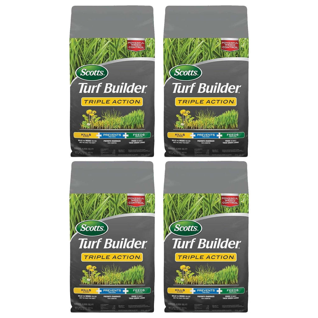 Scotts Turf Builder Triple Action Weed Destroyer And Lawn Fertilizer