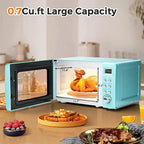 ARLIME Countertop Microwave, 0.7 Cu.ft 700 Watt, Green