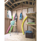 Outdoor Living Today Cabana Wooden Storage Shed, 9 ft. W x 6 ft. D - CB96